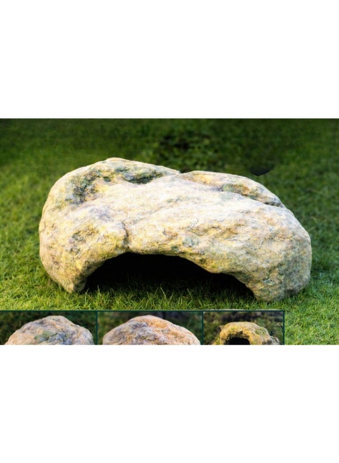 كهف مخبأ صخري من الراتنج لأحواض السمك (DB-01 وDB-03) - مأوى طبيعي لأحواض السمك والزواحف - Image 4